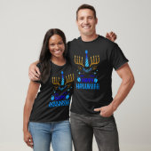 Hanukkah 2022 Unicorn Cute Decorations Menorah Cha T-shirt (Unisex)
