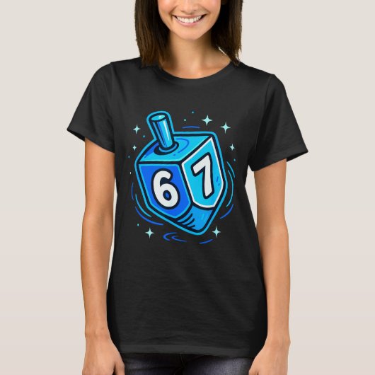 Hanukkah 67 Meme Chanukah Jewish Men Women Kids T-shirt (Voorkant)