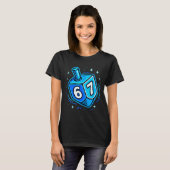 Hanukkah 67 Meme Chanukah Jewish Men Women Kids T-shirt (Voorkant volledig)
