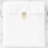 Hanukkah 67 Six Seven Meme Ronde Sticker (Tas)