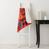 Hanukkah 8 Crazy Nights Sherpa Blanket/Medium Sherpa Deken (In situ)