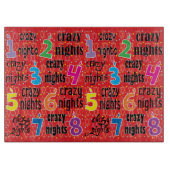 Hanukkah 8 Crazy Nights Snijplank (Voorkant)