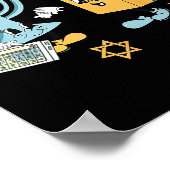 Hanukkah Aac Speech Therast Slp Communication Acce Poster (Hoek)