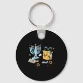 Hanukkah Aac Speech Therast Slp Communication Acce Sleutelhanger (Voorkant)
