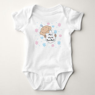 Hanukkah Baby Girl's Jersey Romper