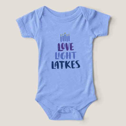 Hanukkah baby ones (Design voorkant)