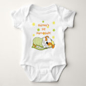 Hanukkah Baby Suit/hond/Groen Sinaasappel Romper (Voorkant)