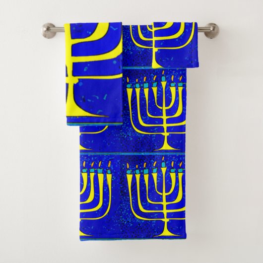 Hanukkah Bad Handdoek (Insitu)