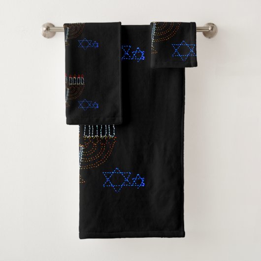 Hanukkah Bad Handdoek (Insitu)
