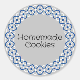 Hanukkah Bakery Box Ronde Sticker