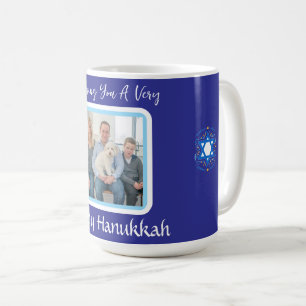 HANUKKAH bericht FOTOKAART Koffiemok