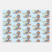 Hanukkah Blenheim Cavalier King Charles Spaniel Inpakpapier Vel (Voorkant)