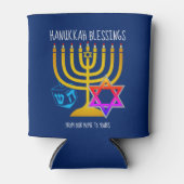 Hanukkah Blessings Blikjeskoeler (Voorkant)