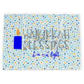 Hanukkah Blessings Groot Cadeauzakje (Voorkant)