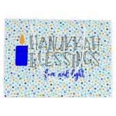 Hanukkah Blessings Groot Cadeauzakje (Achterkant)