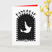 Hanukkah Blessings Kaart (Gele Bloem)