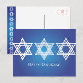 Hanukkah Briefkaart (Voorkant / Achterkant)