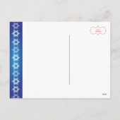 Hanukkah Briefkaart (Achterkant)