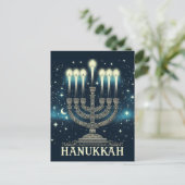 Hanukkah Briefkaart (Staand voorkant)