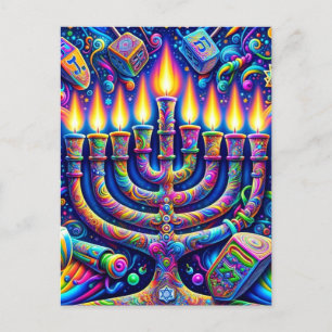 Hanukkah Briefkaart