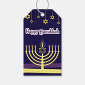 Hanukkah Cadeaulabel (Voorkant)