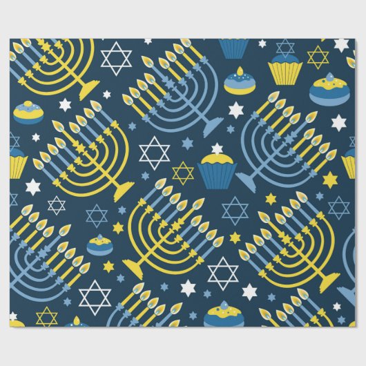 "Hanukkah" Cadeaupapier (Vlak)