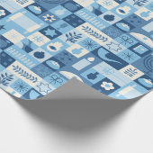 Hanukkah Cadeaupapier (Hoek)