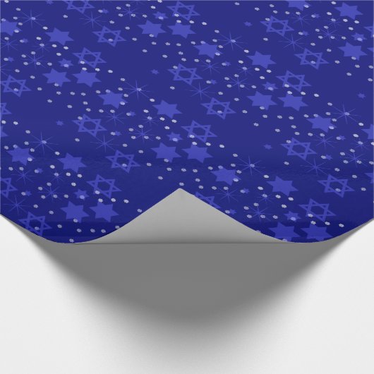 Hanukkah Cadeaupapier (Hoek)