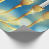 Hanukkah Cadeaupapier (Hoek)