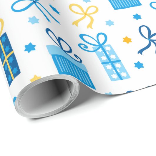 Hanukkah-Cadeaus Verpakkingspapier Cadeaupapier (Rol Hoek)
