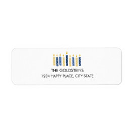 Hanukkah Candles feestdagen Etiket