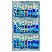 Hanukkah Candles met Gold Star van David Klein Cadeauzakje (Achterkant)