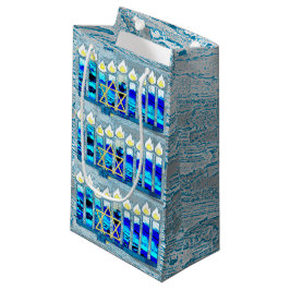 Hanukkah Candles met Gold Star van David Klein Cadeauzakje