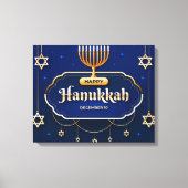 Hanukkah Canvas Afdruk (Voorkant)