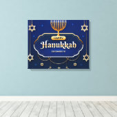 Hanukkah Canvas Afdruk (Insitu (Houten vloer))