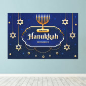 Hanukkah Canvas Afdruk (Insitu (Houten vloer))