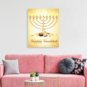 Hanukkah Canvas Afdruk (Insitu (Woonkamer))