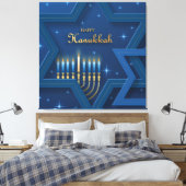 Hanukkah Canvas Print (Insitu (Slaapkamer))