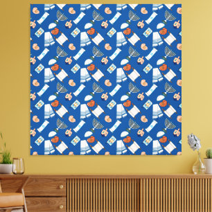 Hanukkah Canvas Print Fun