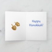 Hanukkah Card Feestdagen Kaart (Binnen)