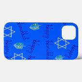 Hanukkah Case-Mate iPhone Case (Achterkant (horizontaal))