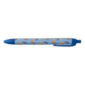 Hanukkah Cat Dreidel Blue Holiday Pen (Bodem)