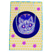 HANUKKAH CAT geschenktas Medium Cadeauzakje (Achterkant)