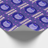 HANUKKAH CAT-inpakpapier Cadeaupapier (Hoek)