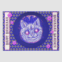 HANUKKAH CAT tissue paper Tissuepapier