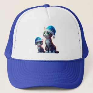 Hanukkah Cats Trucker Pet