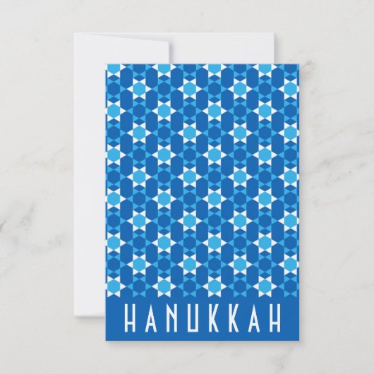Hanukkah Celebration Invite Kaart (Voorkant)