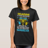 Hanukkah Cellphone Chanukkah T-shirt (Voorkant)