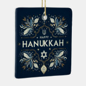 Hanukkah Ceramic Ornament (Rechts)