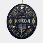 Hanukkah Ceramic Ornament (Links)